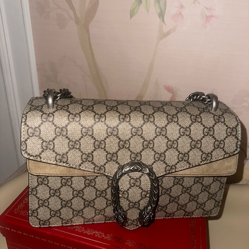 Gucci Beige and Brown Women's Bag
